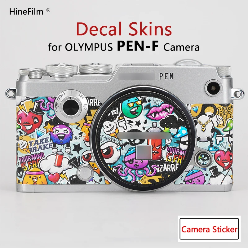 Hinefilm Skin для Olympus PENF Кожа камеры PEN F Наклейка Защитная пленка PEN-F