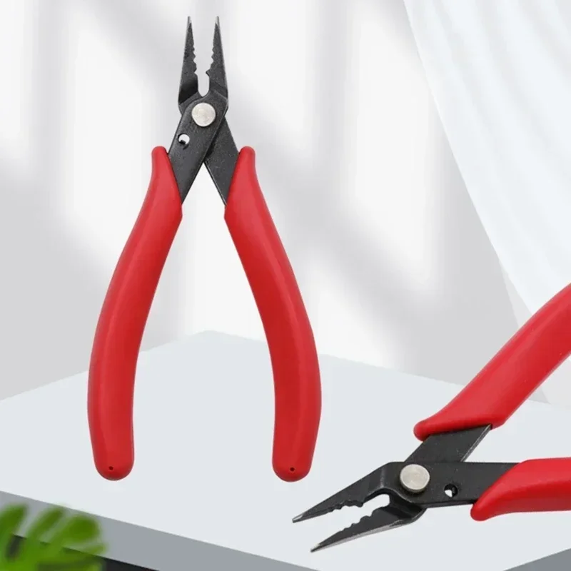 

Стальные плоскогубцы для изготовления ювелирных изделий «сделай сам», Ручные плоскогубцы для бисероплетения ювелирных изделий, инструменты для оборудования, инструменты, полировка игл из углерода