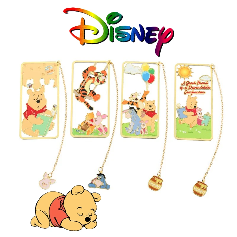 Металлические закладки Disney Winnie креативный маркер для страниц книги канцелярские