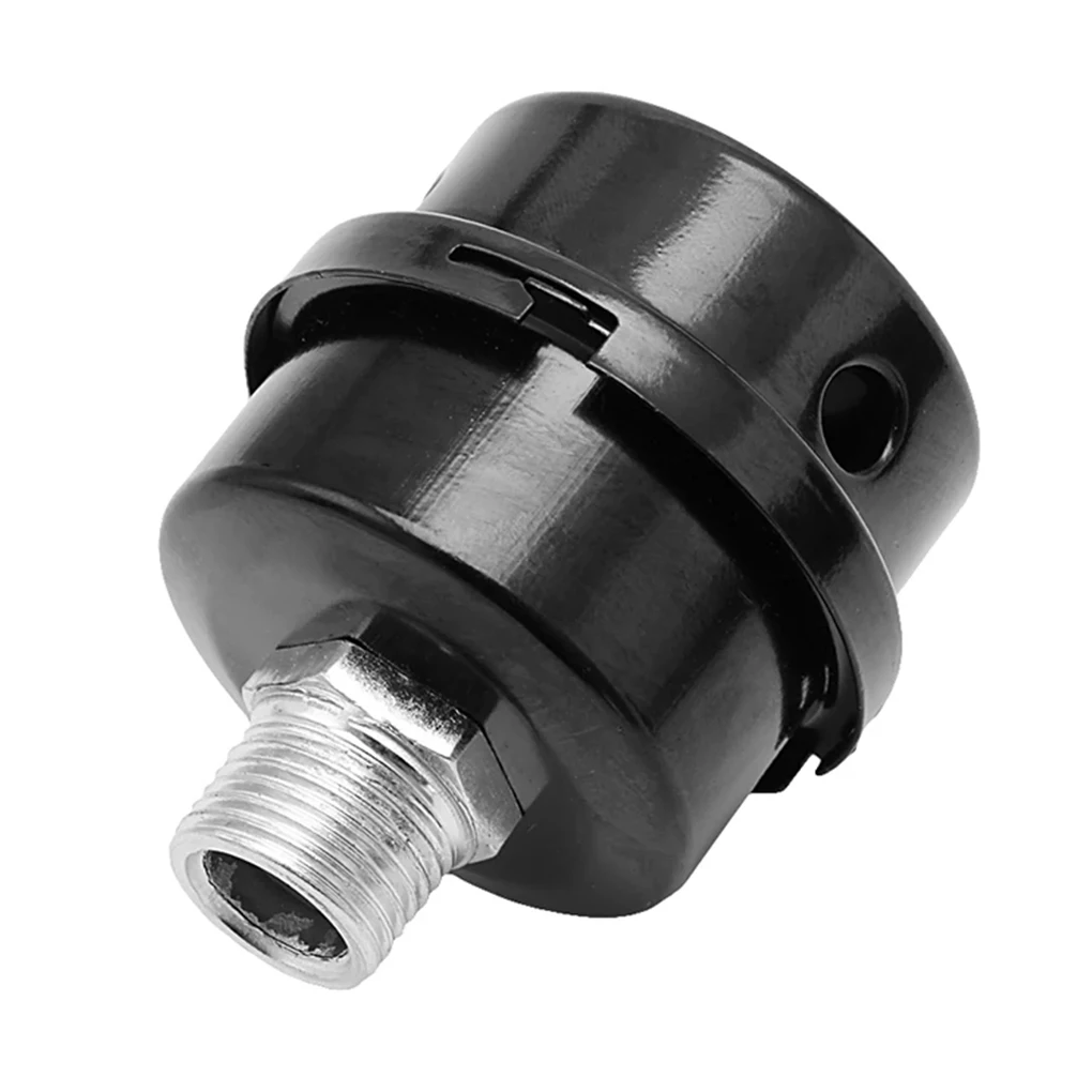 Silencer Replacement Threaded Connector Blower Intake Noise Muffler Vacuum Pump Repair 13mm