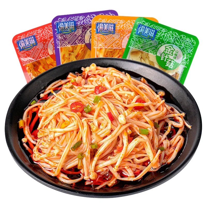 

Острый маринованный перец красное масло Flammulina острый посылка 500 г