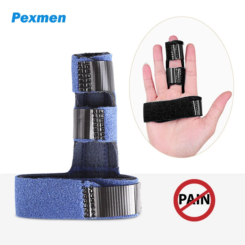 

ТРИГГЕРНАЯ шина для пальцев Pexmen для правой и левой руки, молоток для указательного и среднего кольца, освобождающая боль при артрите