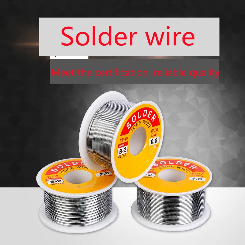 NEW FLUX 2.0% 45FT Tin Lead Tin Wire Melt Rosin Core Solder Soldering Wire Roll No-clean