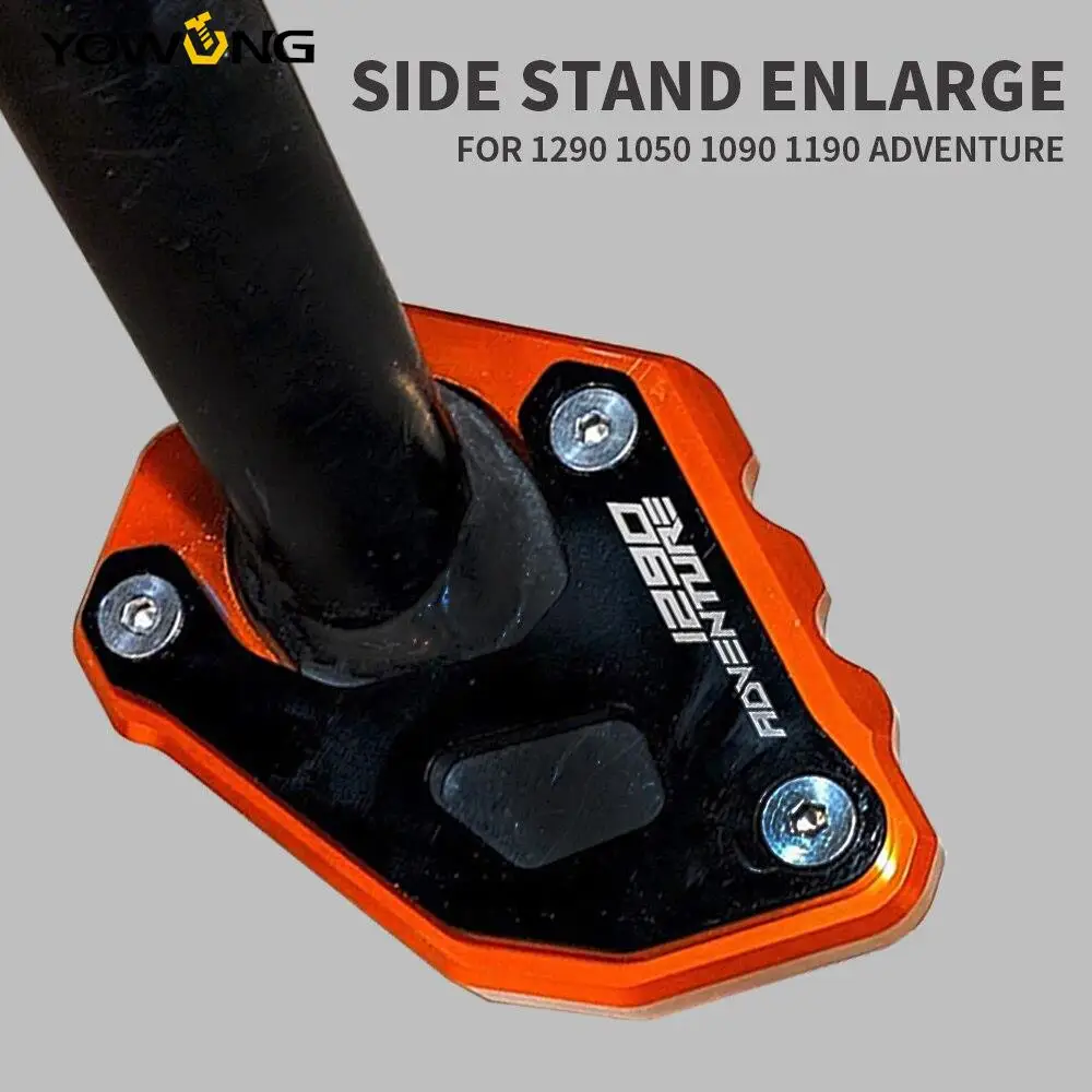 

For 1050 1090 1190 1290 Adventure 1290super adventure R Motorcycle Kickstand Foot Side Stand Extension Pad Support Plate Enlarge