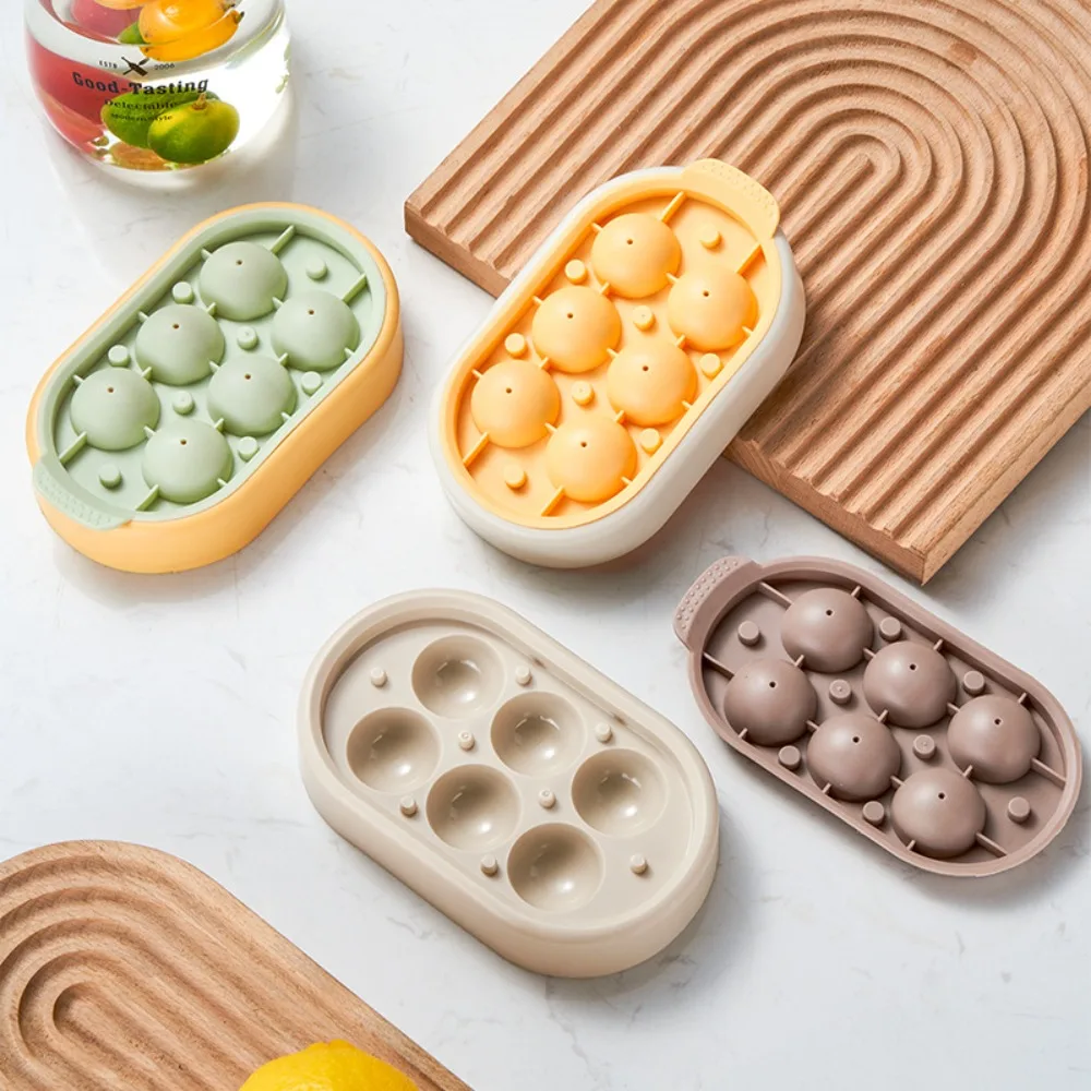 

1PC Silicone Gel Ice Lattice Frozen Ice Cube Artifact Ice Making Mold Household Silicone Ice Tray With Lid