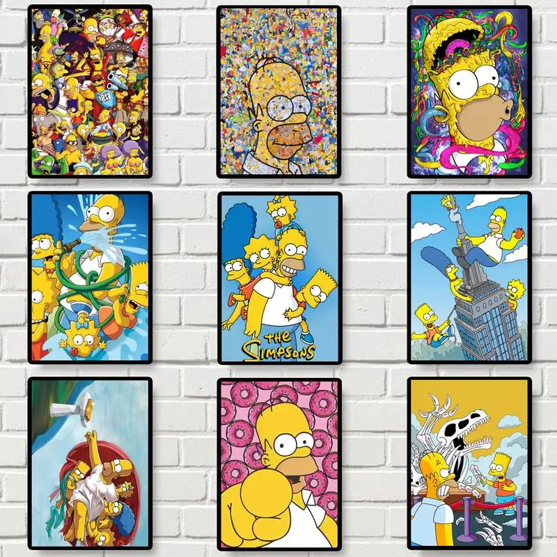 

Cute-S-Simpson-Cartoon POSTER Posters Prints Wall Pictures Living Room Home Decoration