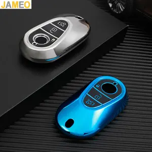For Mercedes Benz 2021 C /S Class W223 W206 S350L S400L S450L S500L TPU Car Key Case Cover Shell Protector