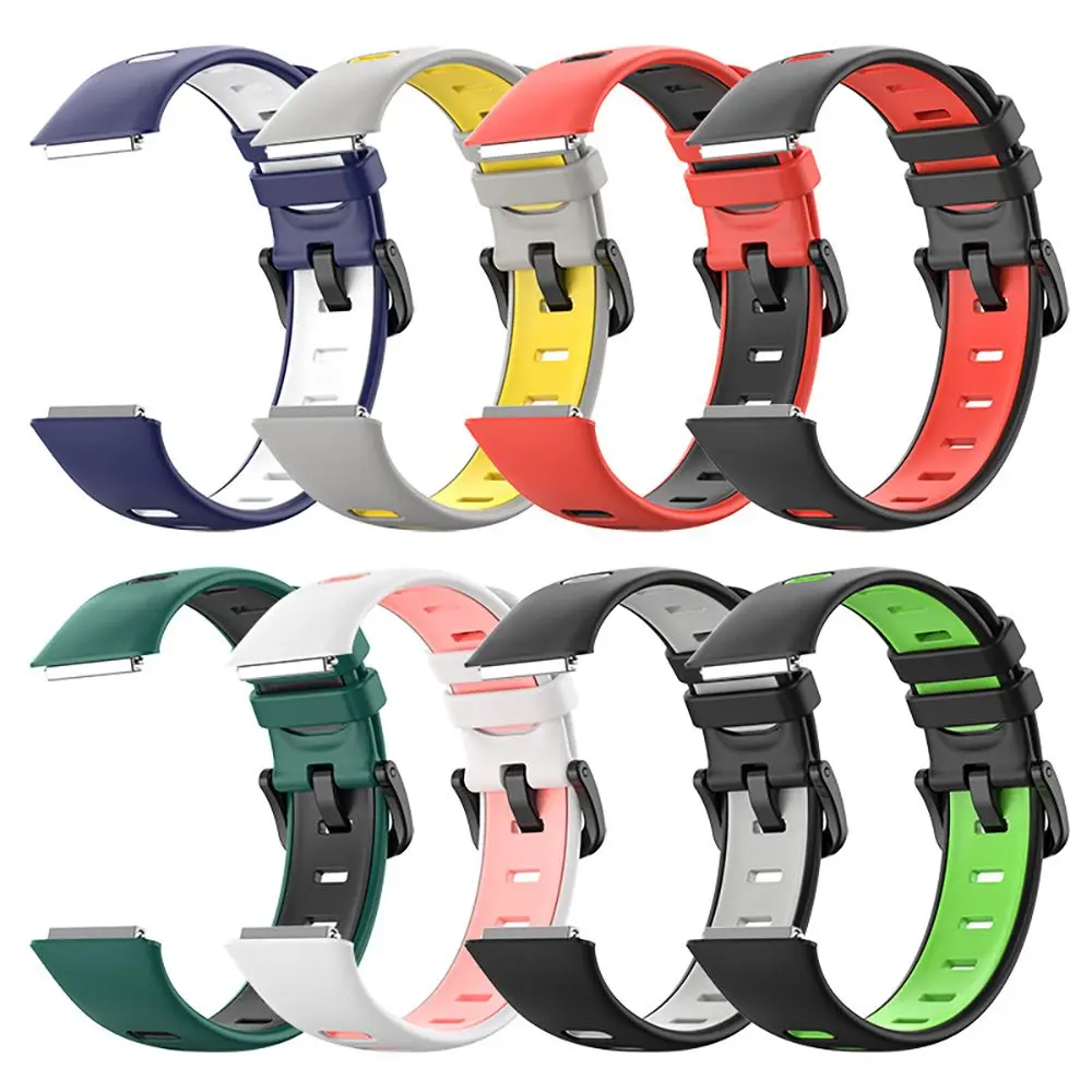 

Soft Smart Watch Sport Bracelet Silicone Strap Wristband Replacement For Huawei Band 7
