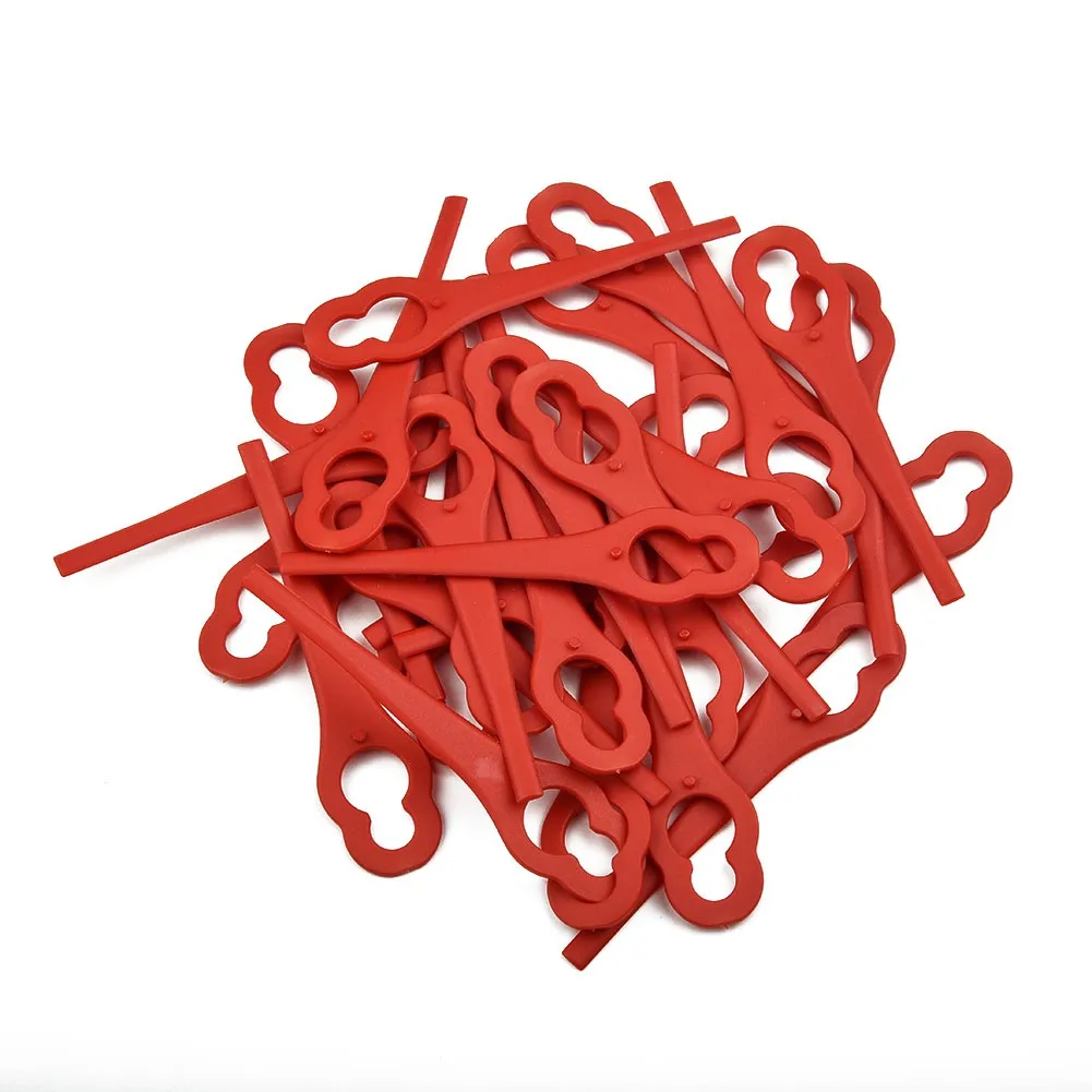 30 шт. пластиковые лезвия аксессуары для Ferrex Aldi FAR 20-1 97699 2002706 Инструменты триммера