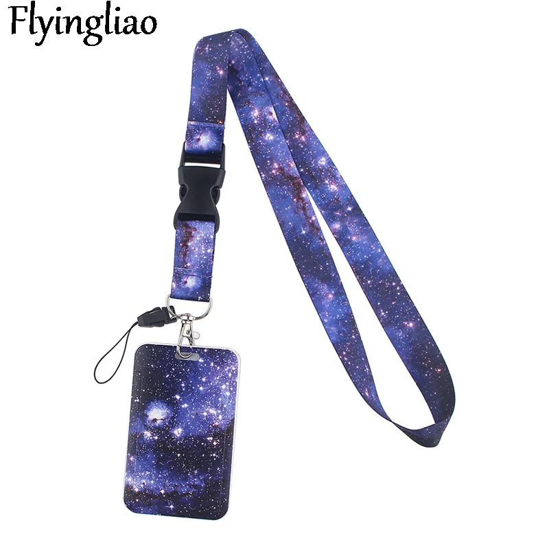 Шнурок для ключей с космическим принтом в ассортименте