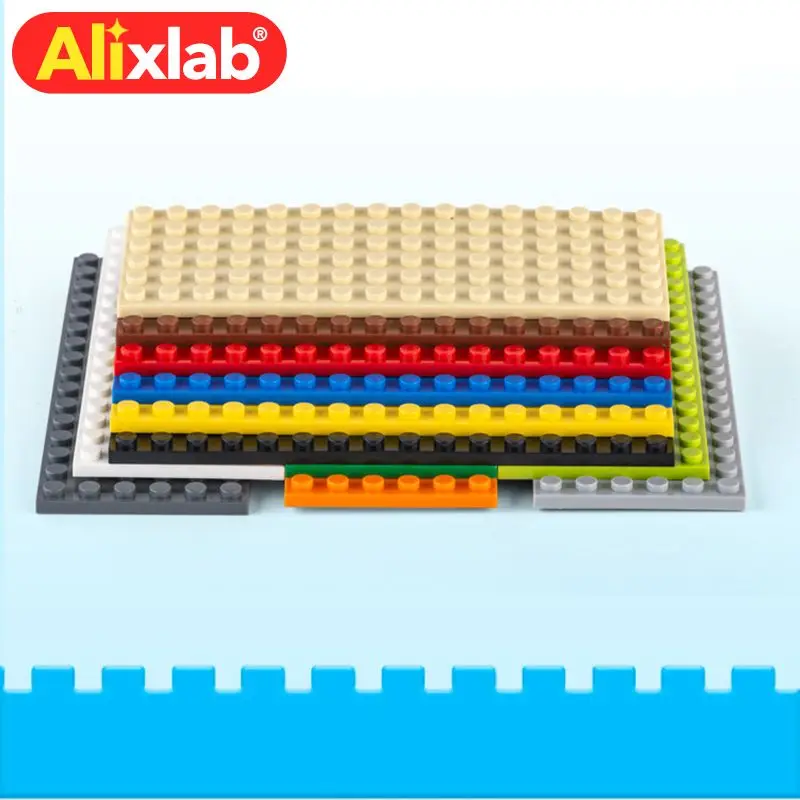

100g Small Particle 3027 6x16 Plate Brick Floor Building Blocks Part DIY Block Compatible with Creative Gift Castle Toys