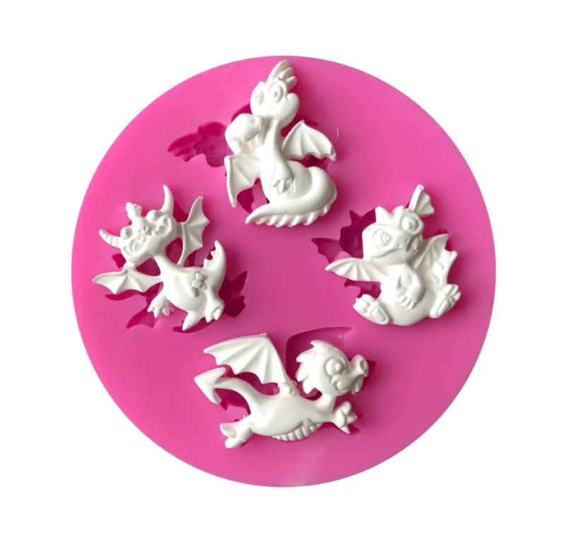 

Формы для конфет Аоуке Силиконовые маленькие динозавры