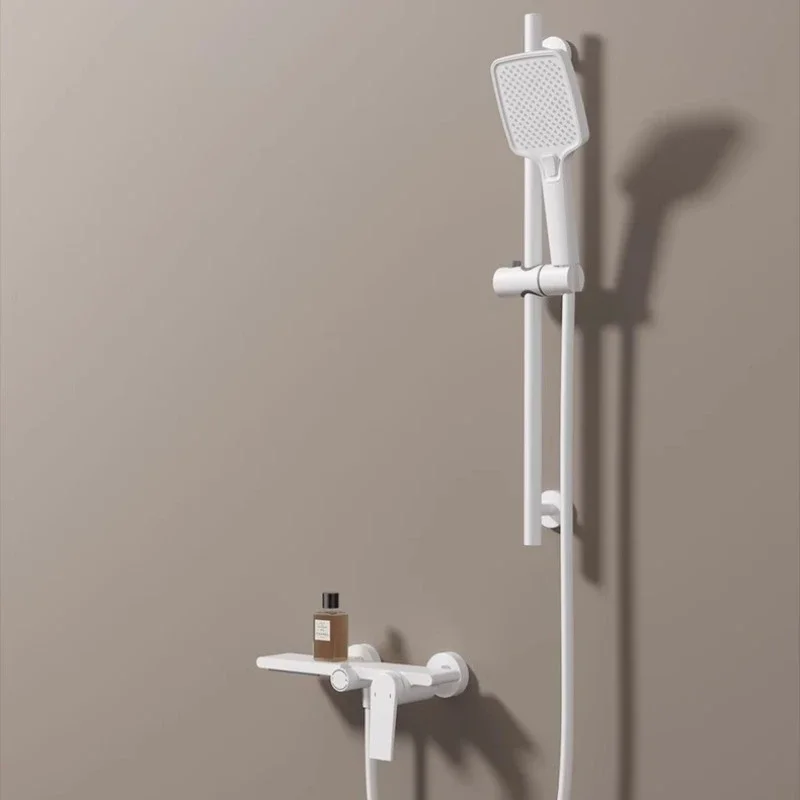 Регулируемый смеситель для душа из бронзы и латуни ванной комнаты горячей