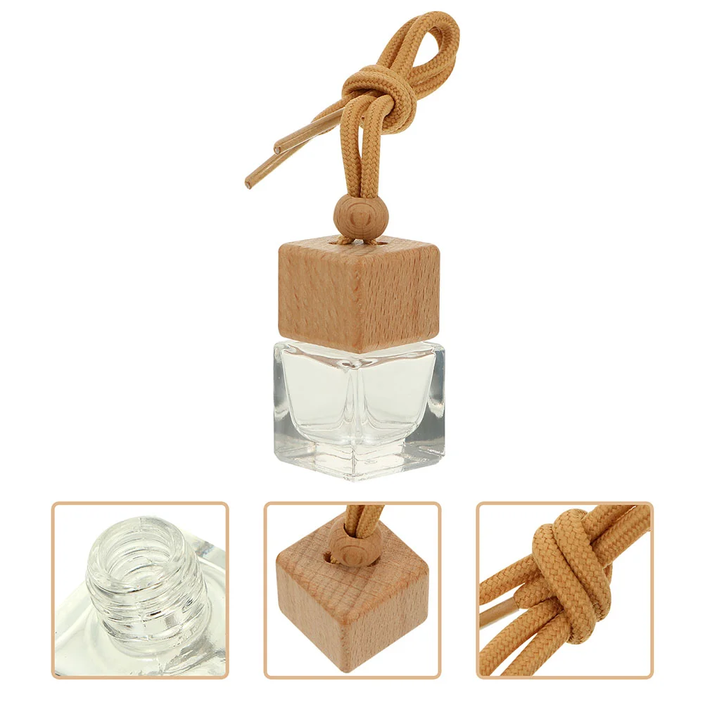 

Perfume Diffuser Bottle Car Pendant Hanging Oil Essential Air Freshener Aromatherapy Mini Interior Bottles Empty Vials Fragrance