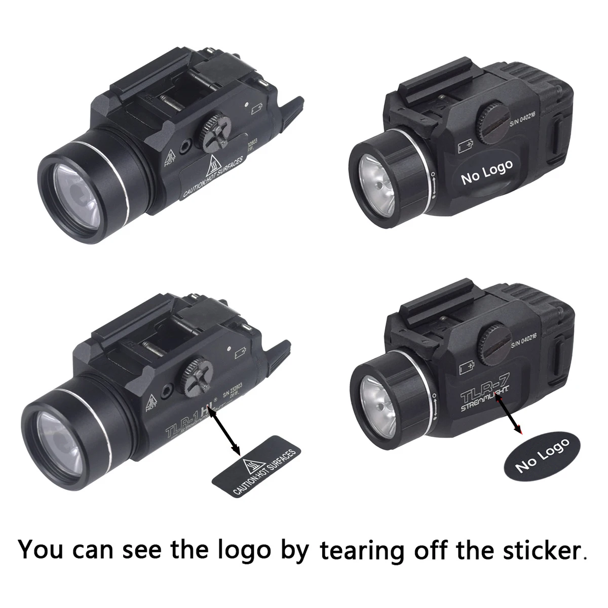Фото TLR Тактическое оружие для страйкбола Scout Light TLR-1 TLR-1HL TLR-3 TLR-4 TLR-7 TLR-8 Светодиодный фонарик для пистолета-пистолета Прожектор Лампа Факел №3