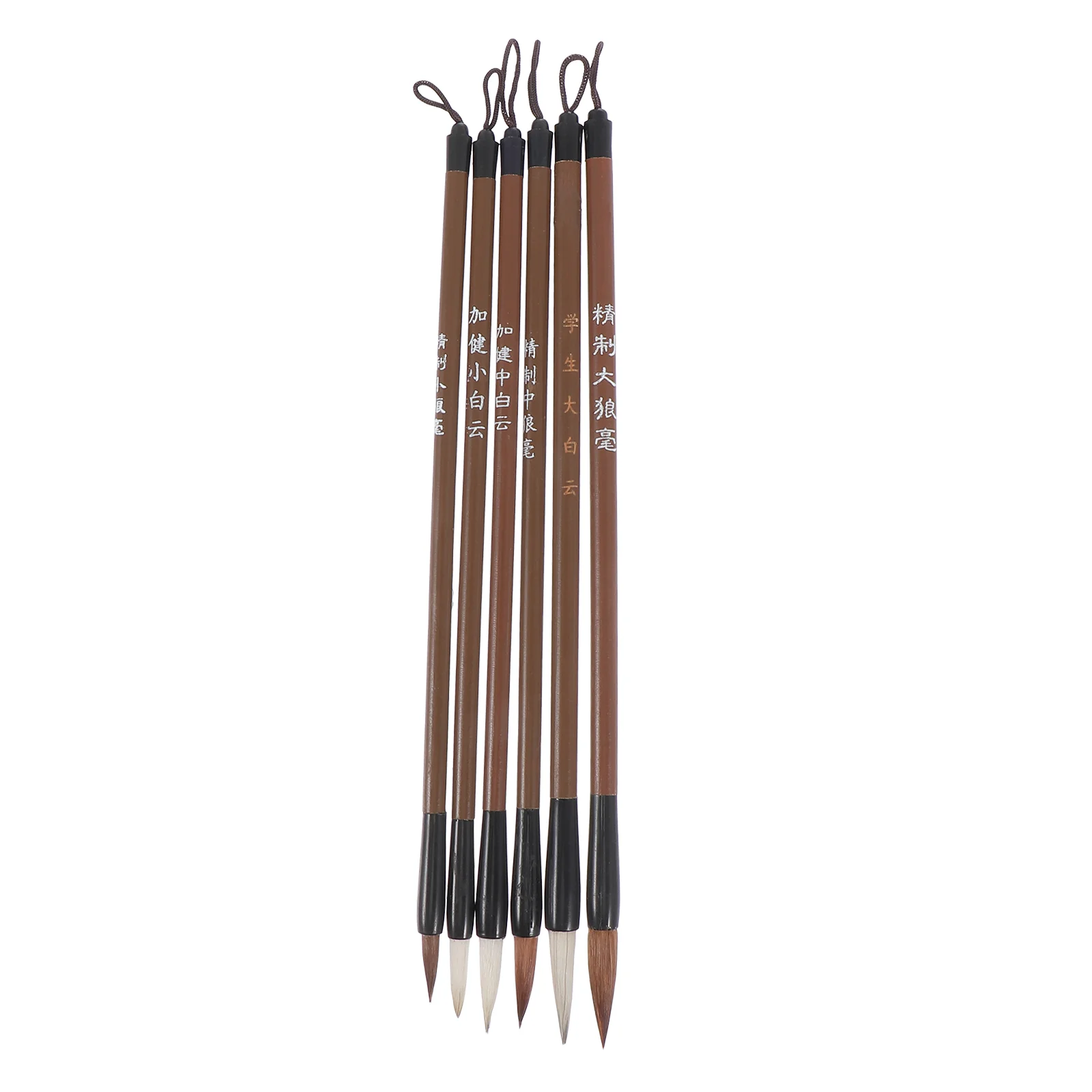

6pcs Painting Drawing Calligraphy Pen Brushes School Writing Brushes Pens