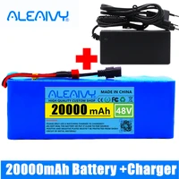 48v lithium ion battery 48v 20ah 1000w 13s3p lithium ion battery pack for 54 6v e bike electric bicycle scooter with bmscharger