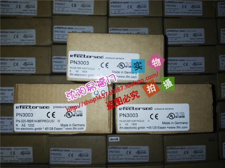 IFM Yifu Gate PN3003 датчик давления абсолютно новые оригинальные стандартные фотографии