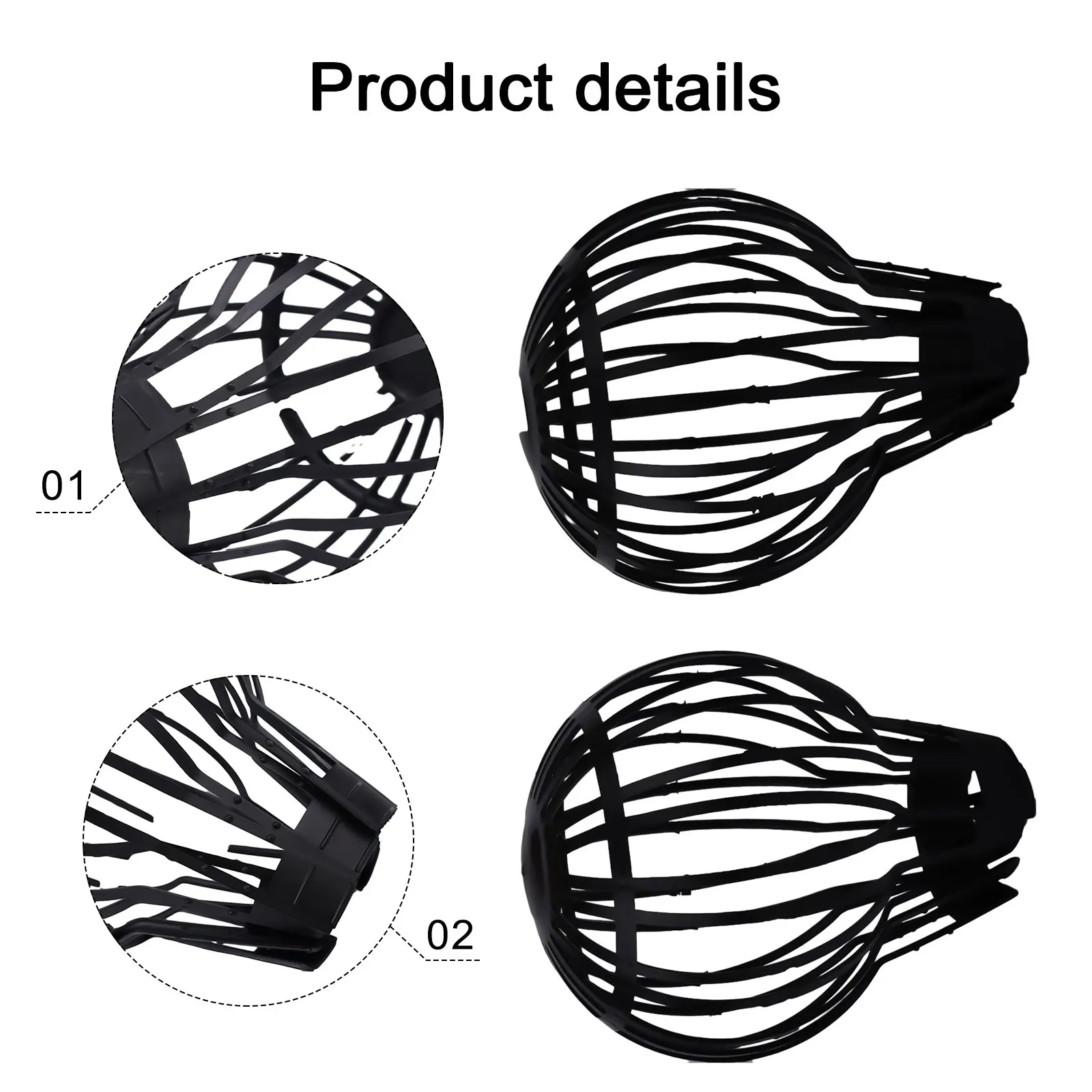 2/4/6 шт. фитинг защитная сетка пластиковая крышка дождевой трубы крыша слив в пол