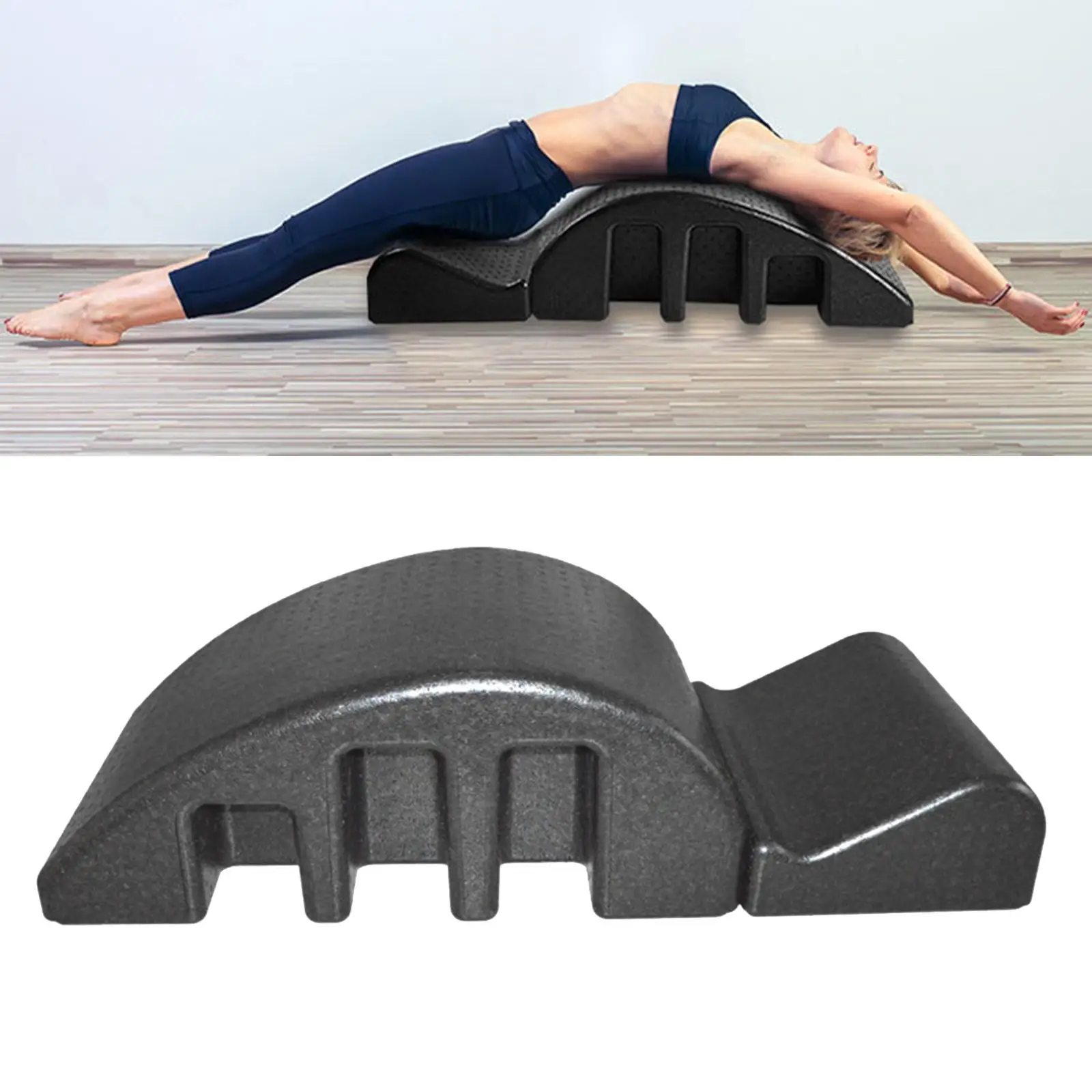 

Pilates Fitness Equipment Pain Relief Cervical Correction Training Accessoriess Support Spine Corrector S-Curve Shape for Yoga