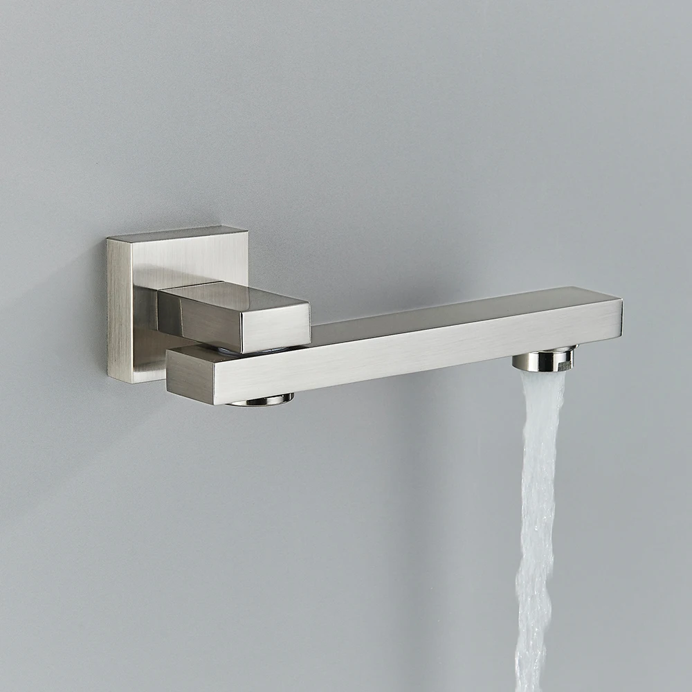 Хромированный латунный Смеситель для ванны и душа смеситель наполнитель с