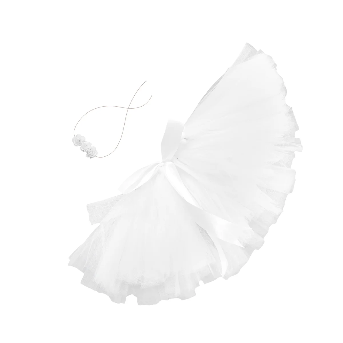 

Bow Knot Tutu Skirt Baby Girl Newborn Clothes Infant Ballet Vintage Dress Girls Outfit Kids Costume