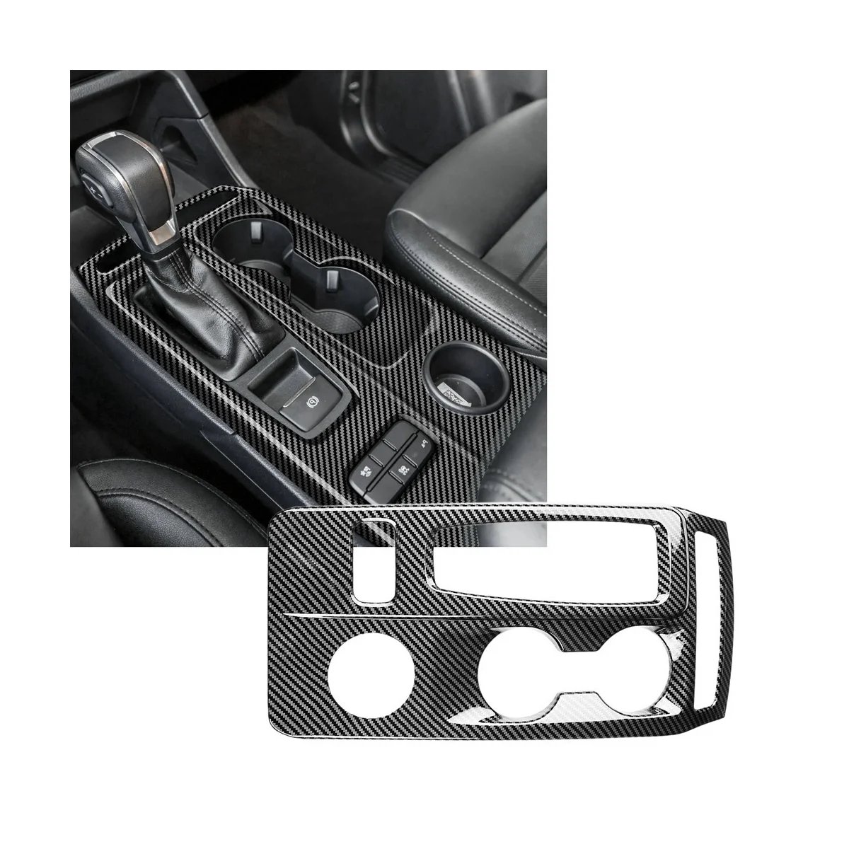 Для Everest 2023 Автомобильная Центральная панель управления переключением передач