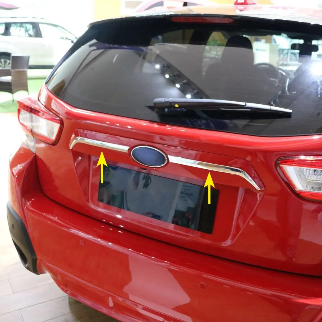 

Хромированные полосы для багажника Subaru Crosstrek XV 2018-2023, литье, отделка, аксессуары