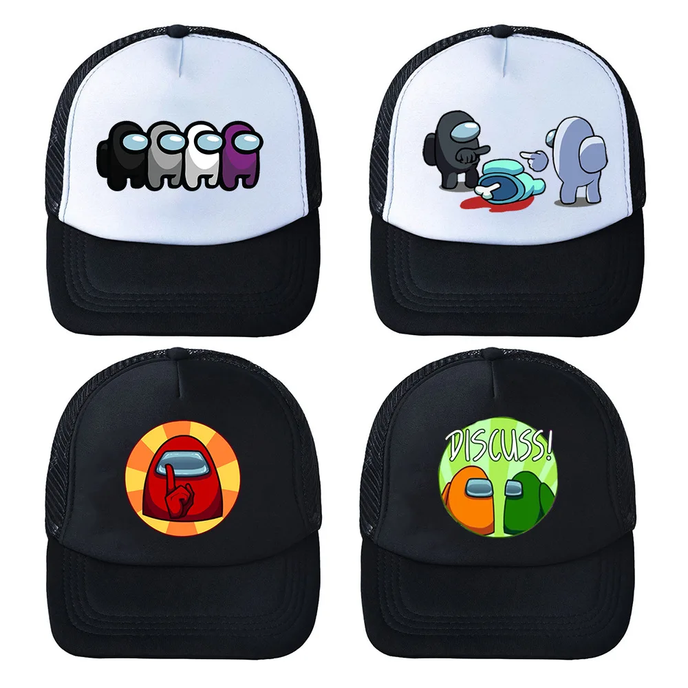 

Среди нас периферийная Кепка игровой персонаж уличная кепка бейсболка кепка от солнца для учащихся начальной и средней школы