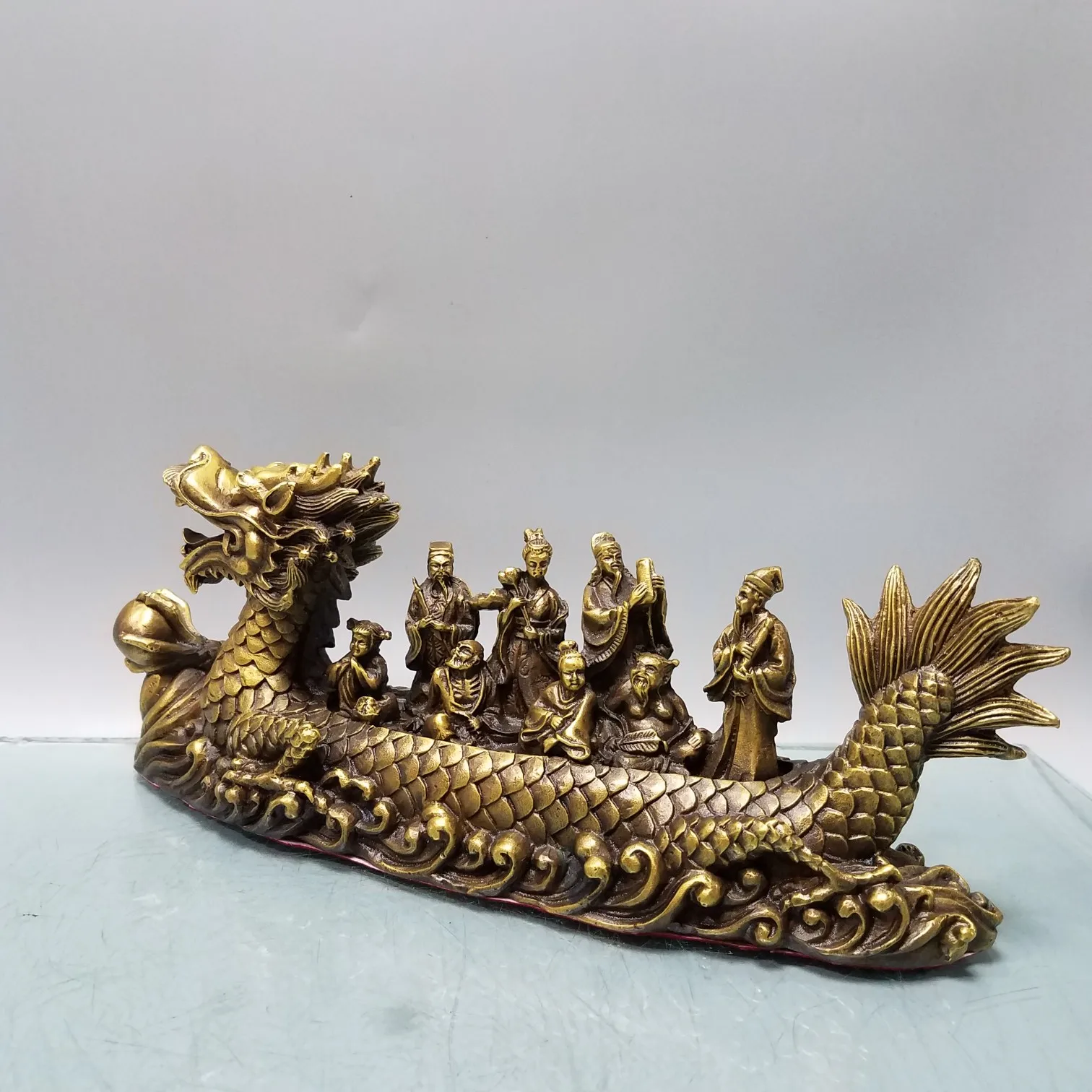 Статуэтка из латуни дракон 12 дюймов |