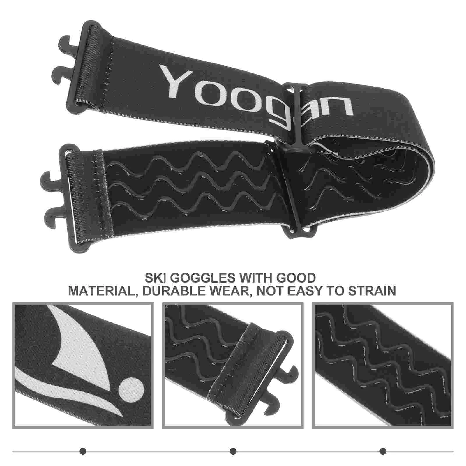 Лыжные очки с ремешком многофункциональные эластичные защитная веревка