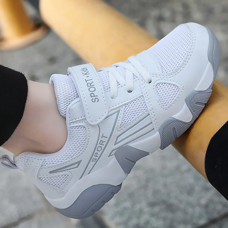 Кроссовки Детские сетчатые Нескользящие Спортивная повседневная обувь для