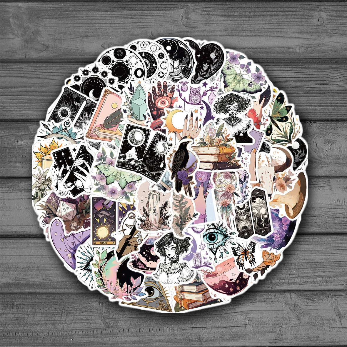 

50 шт., волшебные кристаллы в ретро стиле