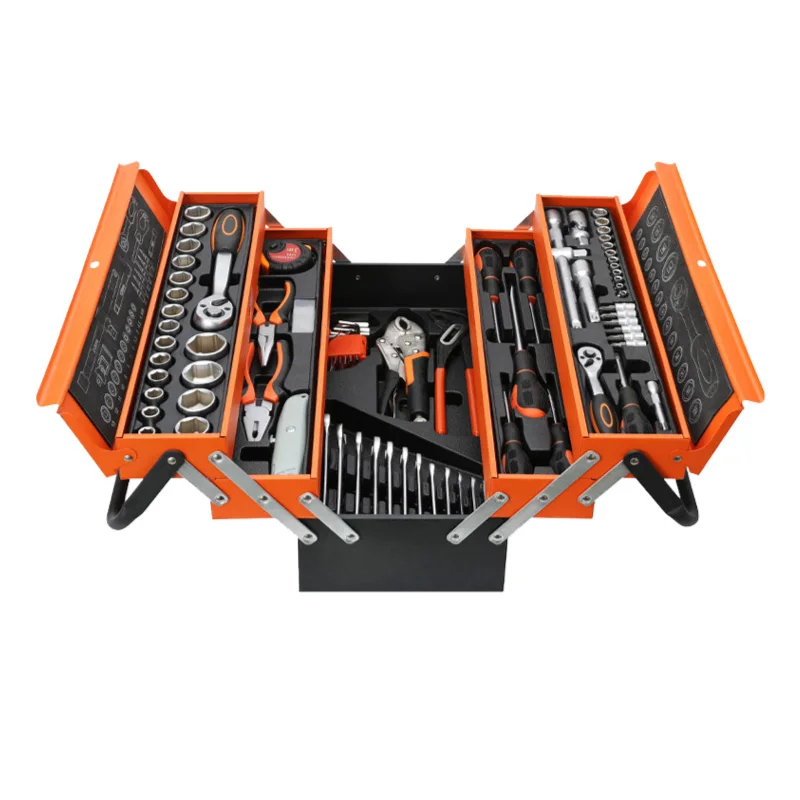

Ящик для инструментов для гаража, органайзер для хранения гаечных ключей, с храповым механизмом, Жесткий Чехол, ящик для инструментов, инстр...