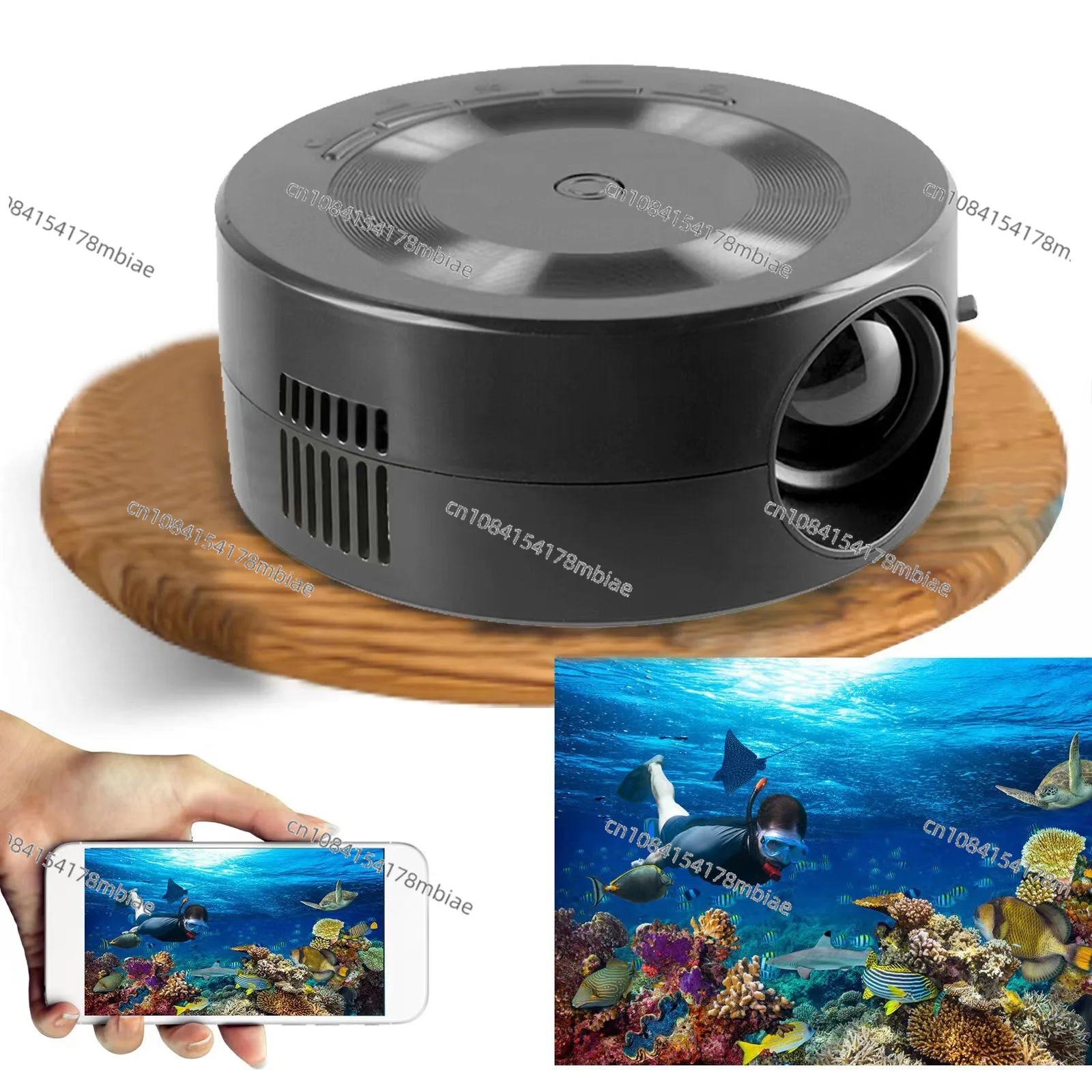 Домашний мини-проектор YT200 портативный проектор для маленьких детей