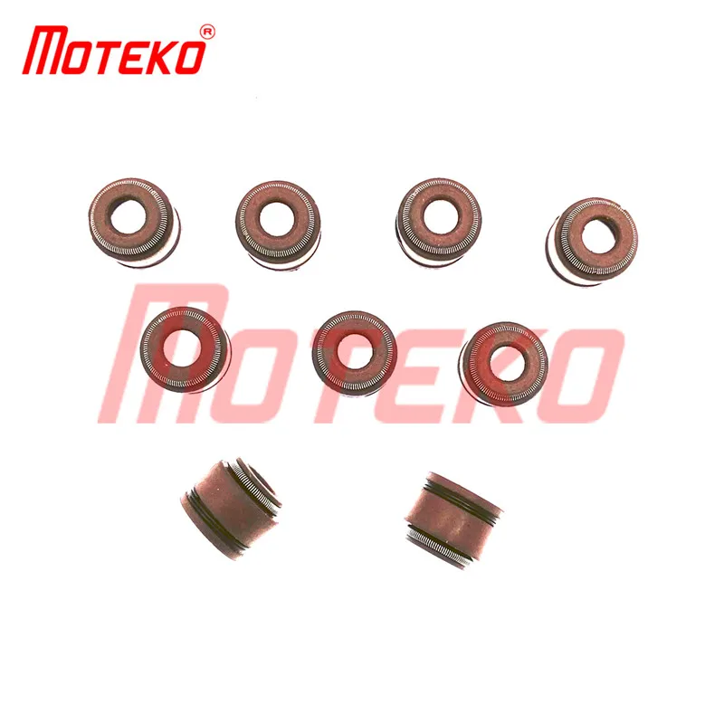 10 шт. масляное уплотнение клапана мотоцикла для 139QMB GY6 50 152QMI GY6 125 157QMJ GY6 150 SYM SYMPHONY SR125 SR150 СКУТЕР ATV (art.: 3920cf9ebdc78) - 3920cf9ebdc78