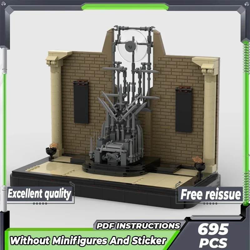 Строительные блоки Moc популярная модель из фильма Звезда технология железного