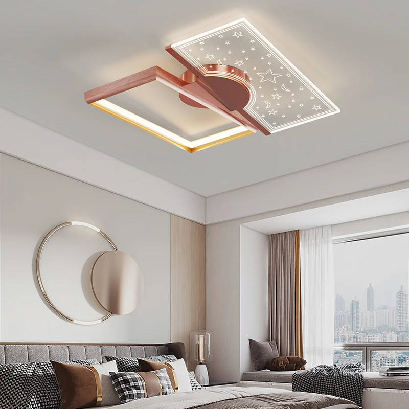 Светодиодный потолочный светильник в скандинавском стиле простой современный