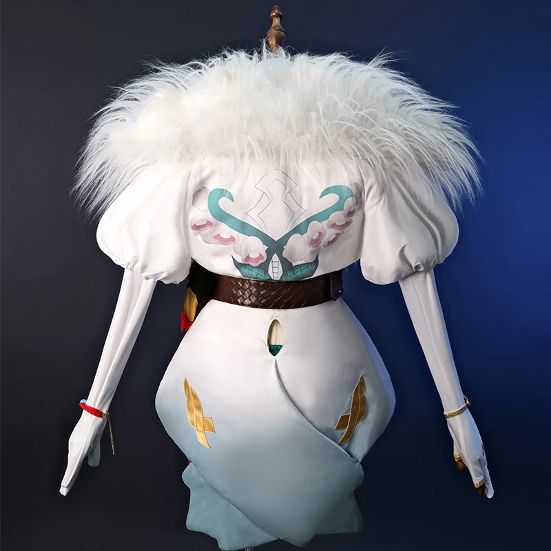 Фото ROLECOS LOL Aurora Косплей Костюм Игра LOL Champion The Witch Between Worlds Aurora Хэллоуин Женский костюм со шляпой Champion Skin №2