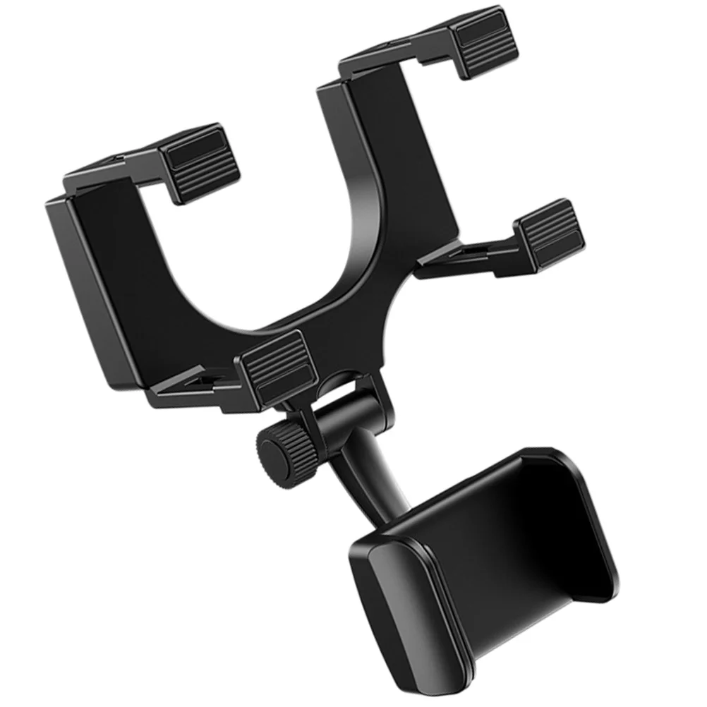 

Phone Car Holder Rearview Rack Gps Stand Bracket Clamp Mirror Cell Mobile Phones Support Dashboard Antiauto Clip Mirrow