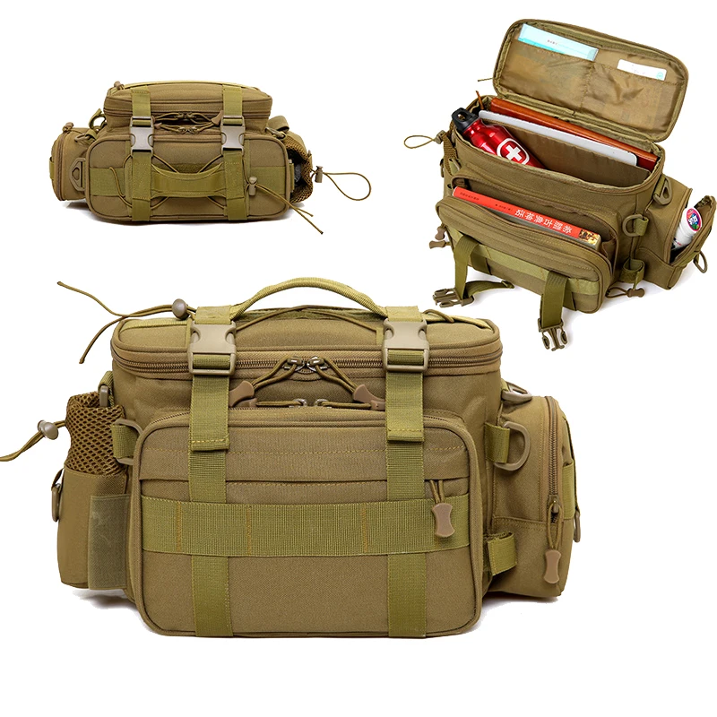 

Outdoor Hunting Military Training Shooting Molle Gun Bag Tactical Range Bag Mountaineering Camping High Capacity Handbag
