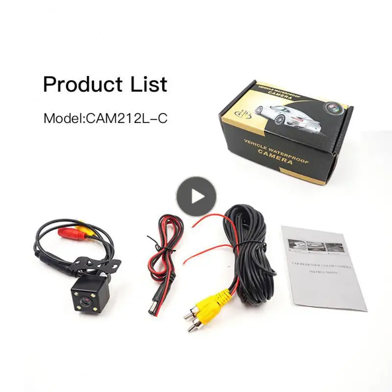 

High-definition Image Camera Durable 800tv Car Rear View Camera Hd Optical Lens Easy To Install Reverse Parking Backup Camera