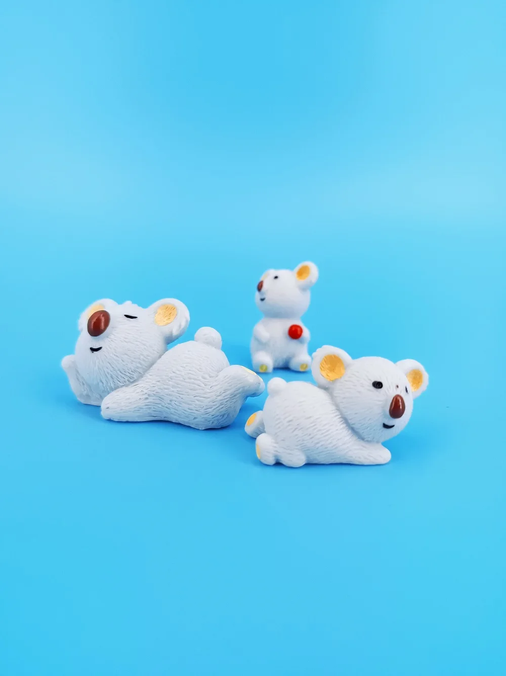 Миниатюрная модель каучука Kaola миниатюрная каучукового горшка микро-модель