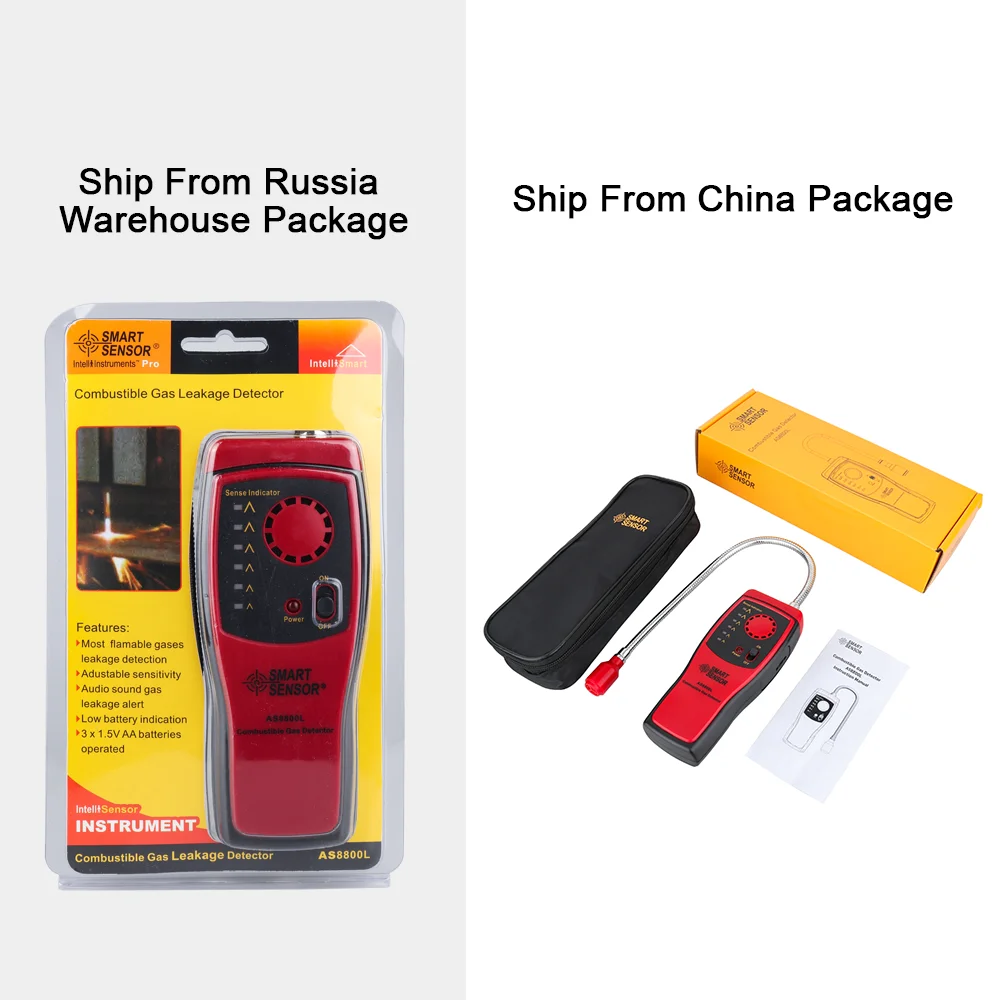 Умный датчик анализатор горючих газов порт детектор утечки