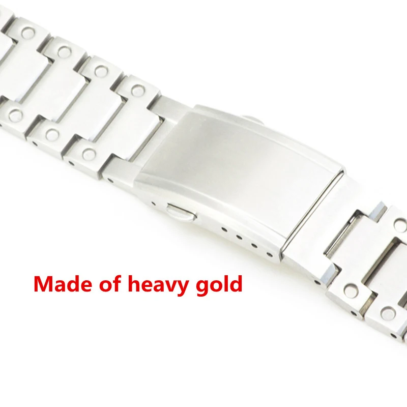 Watch accessories for Casio DW5600 5610 Stainless steel watch strap Unisex Outdoor sports strap