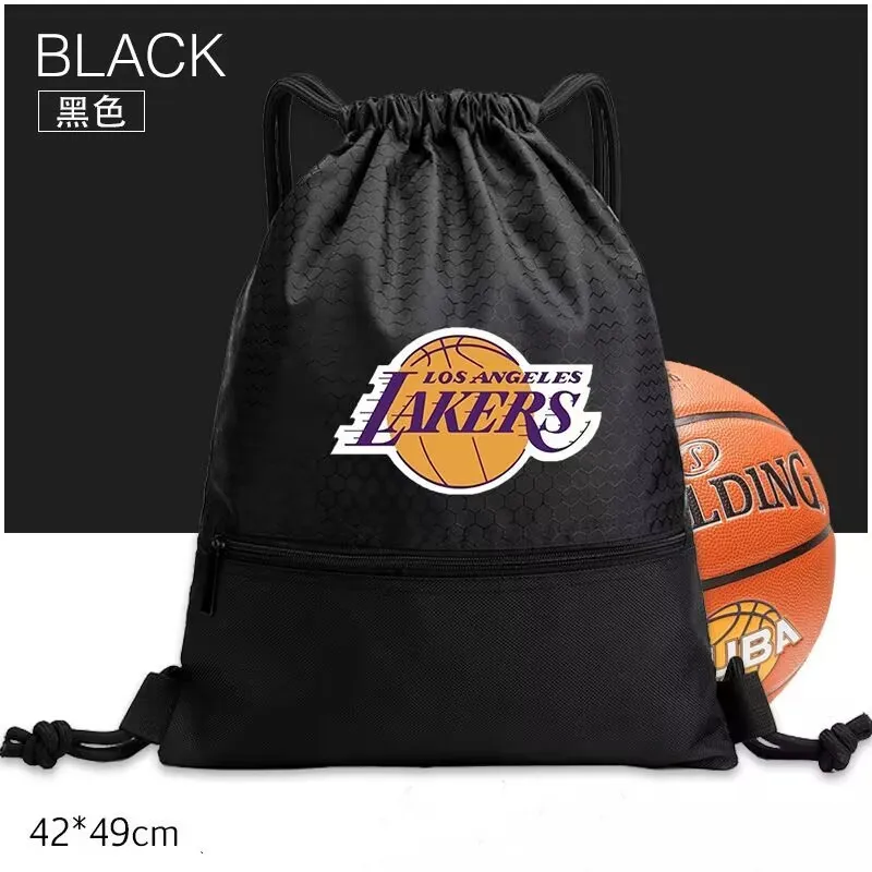 

Strap pocket drawstring backpack for men and women's travel backpack waterproof storage bag fitness training basketball bag