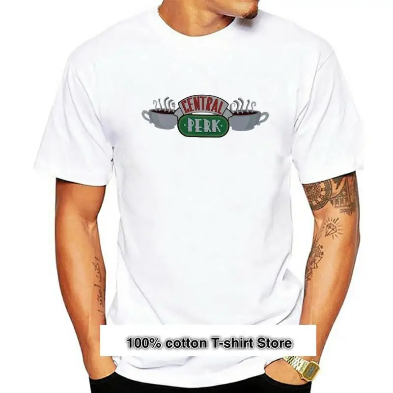 

Camiseta de la Series de TV Friends Central Perk, camiseta унисекс, с рисунком друзей, Tumblr