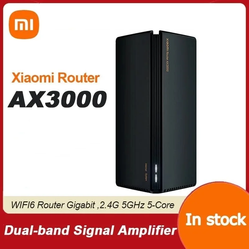 

NEW Xiaomi Router AX3000 Mesh Wifi6 2.4G 5.0 GHz Full Gigabit 5G WiFi Repeater 4 Antennas Network Extender Mesh Routers