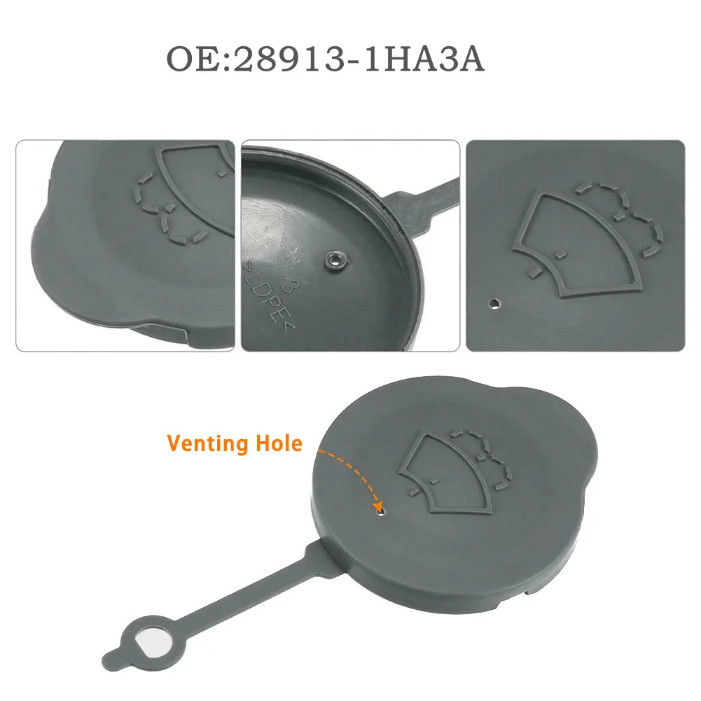 

For Nissan Micra K13 Washer Fluid Windshield 1 Pcs 12.5x6x0.8cm Boat Cover