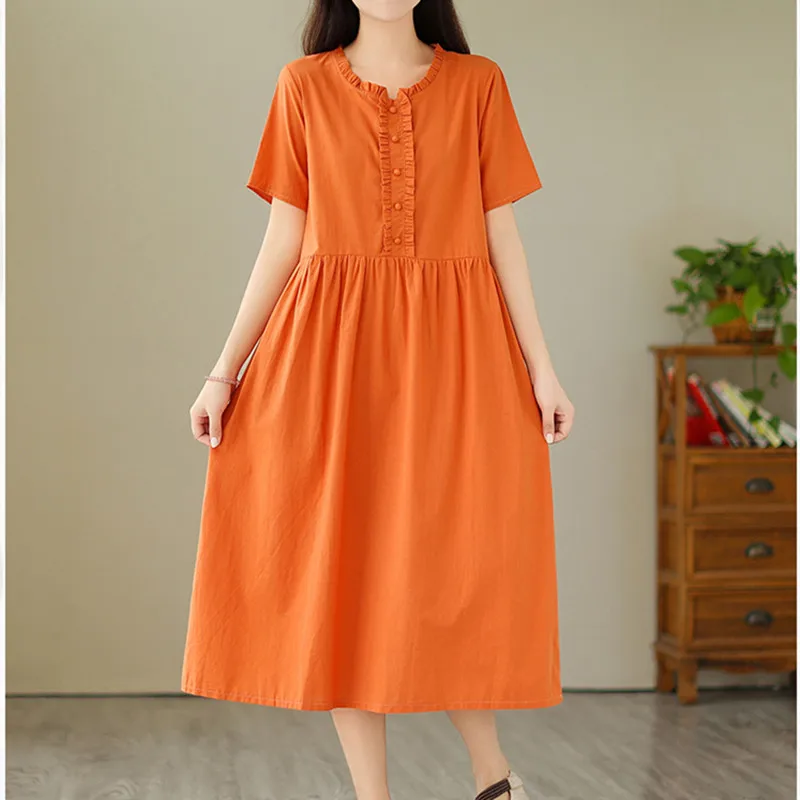 

Женское платье в Корейском стиле, повседневное винтажное платье для офиса с пэчворком и съедобным грибом, лето 2023